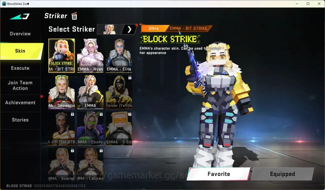 Blood Strike Accounts ASIA | 1 ETERNAL STRIKER: ZERO-Odashadow|1 TR, 1 A image 19