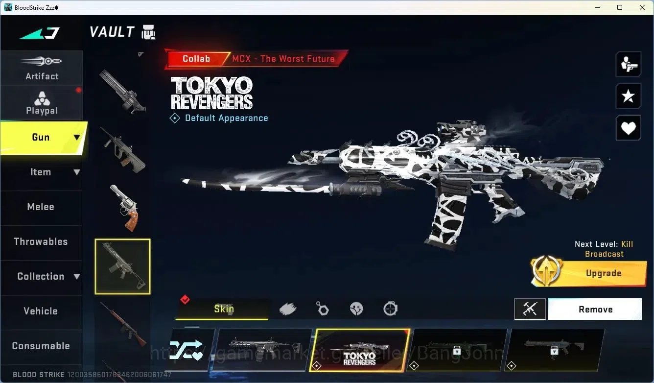 Blood Strike Accounts ASIA | 1 ETERNAL STRIKER: ZERO-Odashadow|1 TR, 1 A image 3