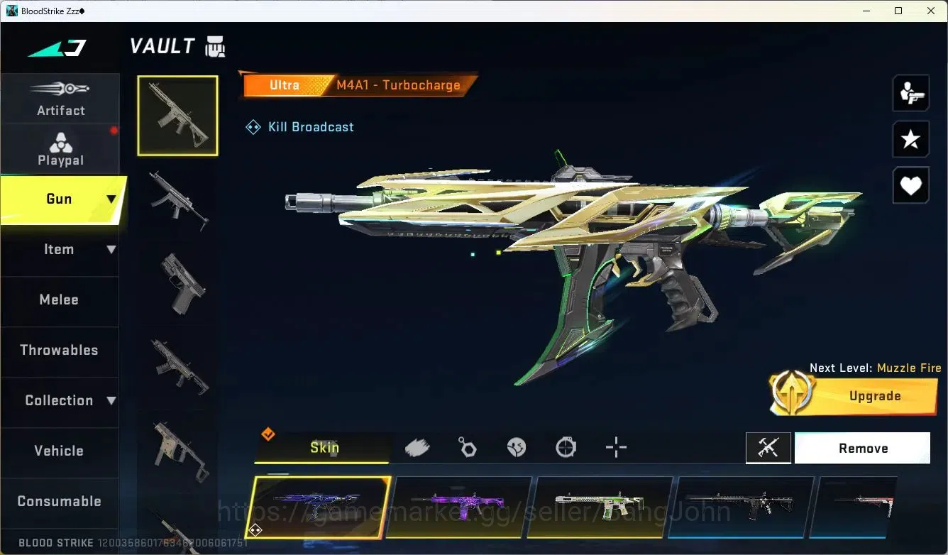 Blood Strike Accounts ASIA | 1 ETERNAL STRIKER: ZERO-Odashadow|1 TR, 1 A image 6