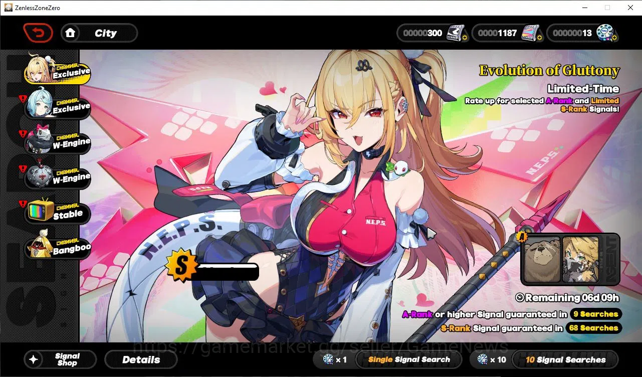 Zenless Zone Zero Accounts EU|IK 56|1,1K Polyc|9 Limit,3 VoidHunter[(Miyabi,Y image 16
