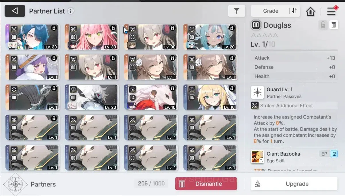 Chaos Zero Nightmare Accounts Global|Lv31|6 SSR[Heidemarie+Sign,Chizuru,Nine,Rin image 6
