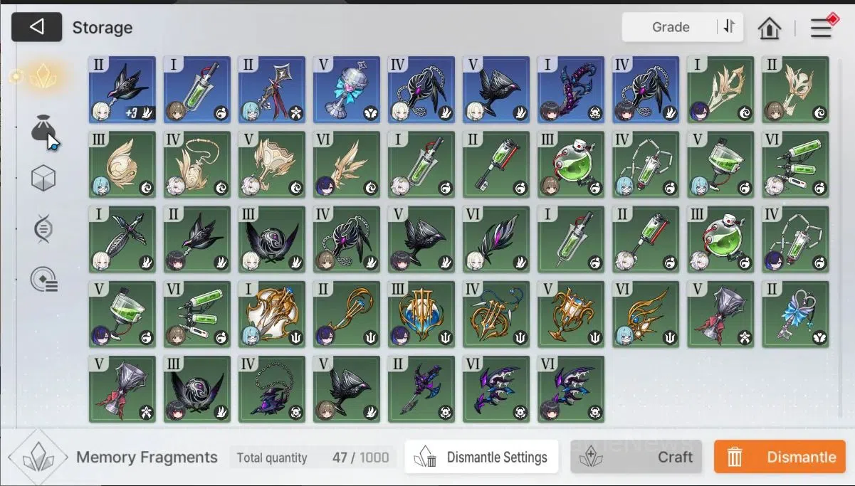 Chaos Zero Nightmare Accounts Global|Lv31|6 SSR[Heidemarie+Sign,Chizuru,Nine,Rin image 7