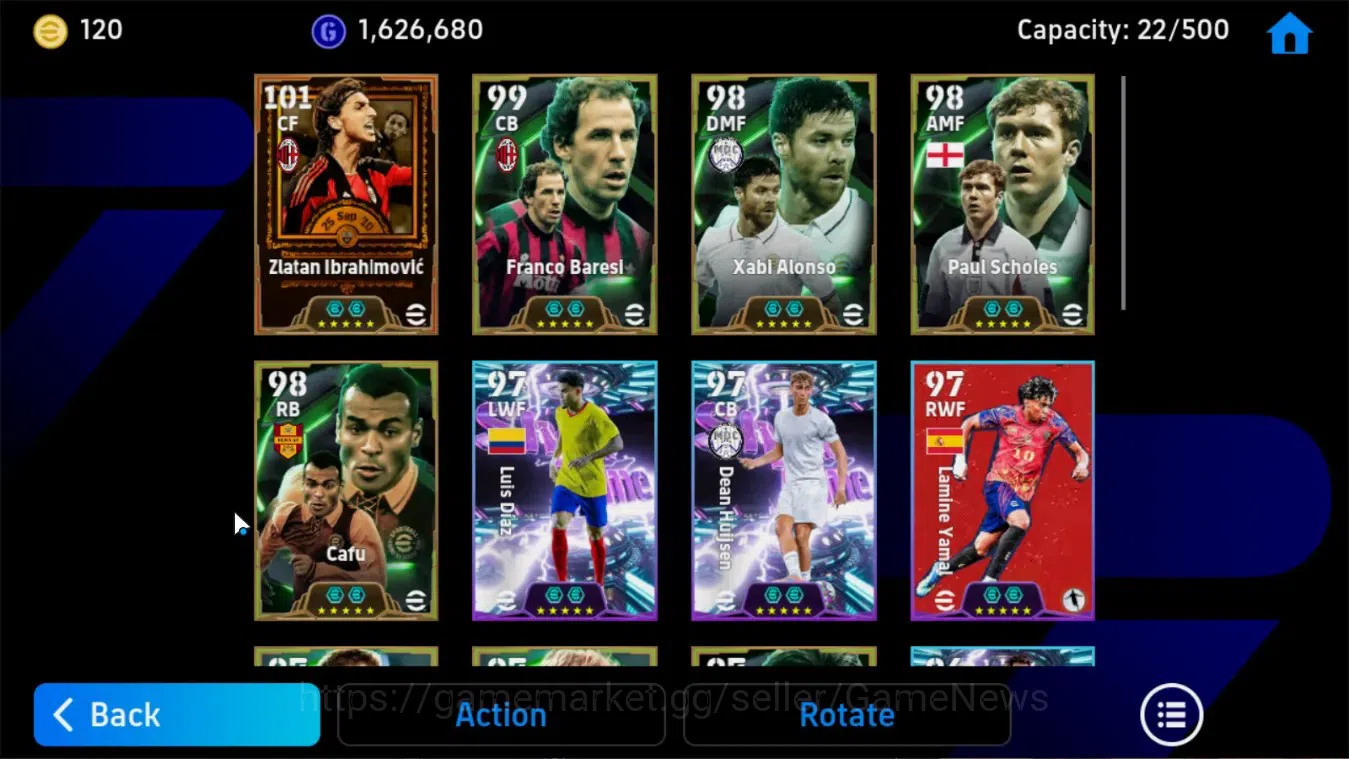 eFootball Accounts Android|Big Time Zlatan Ibrahimovic,Epic Oliver Ka image 7