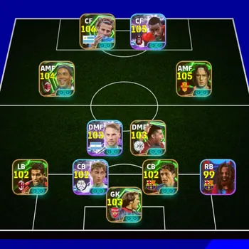 eFootball Accounts Legends & Iconic Players eFootball Account For Sale | 208 Collective Strength | 106 & 105+ Players