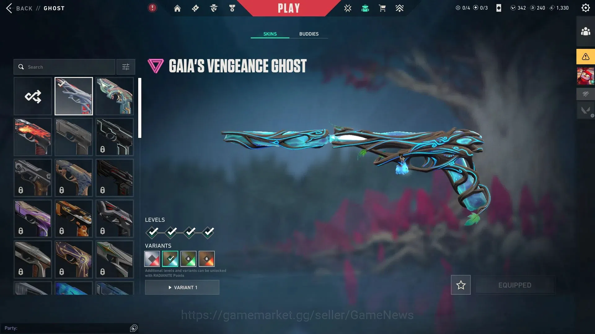 Valorant Accounts EU|Peak Ascend 1 EPS 5 ACT II|Xeno Knife, Reaver V image 10