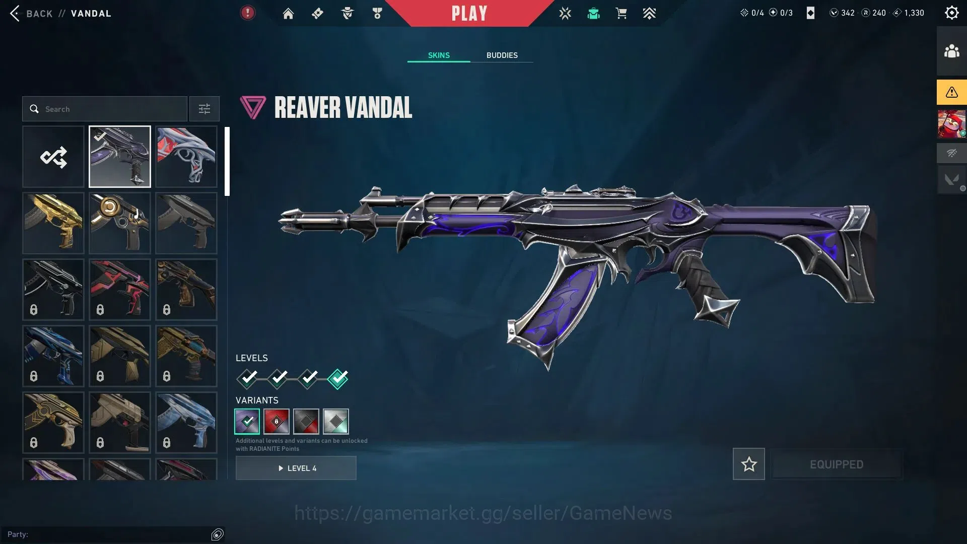 Valorant Accounts EU|Peak Ascend 1 EPS 5 ACT II|Xeno Knife, Reaver V image 3