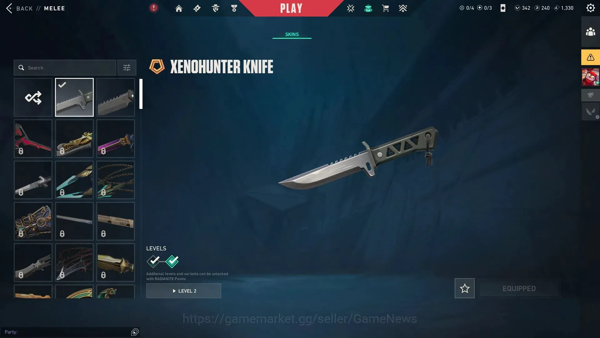Valorant Accounts EU|Peak Ascend 1 EPS 5 ACT II|Xeno Knife, Reaver V image 8