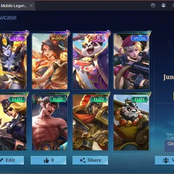 Mobile Legends: Bang Bang Accounts Others Global|45S|Junior|Epic Irithel,Blazing Esmeralda,8 Anniv Akai,Spesial Kimmy,etc
