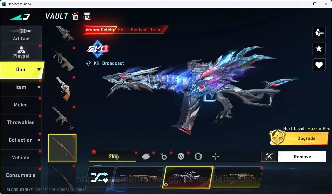Blood Strike Accounts ASIA|1 Evo Fal|1 Collab Gun [TokyoRevengers]|4 Ult image 5