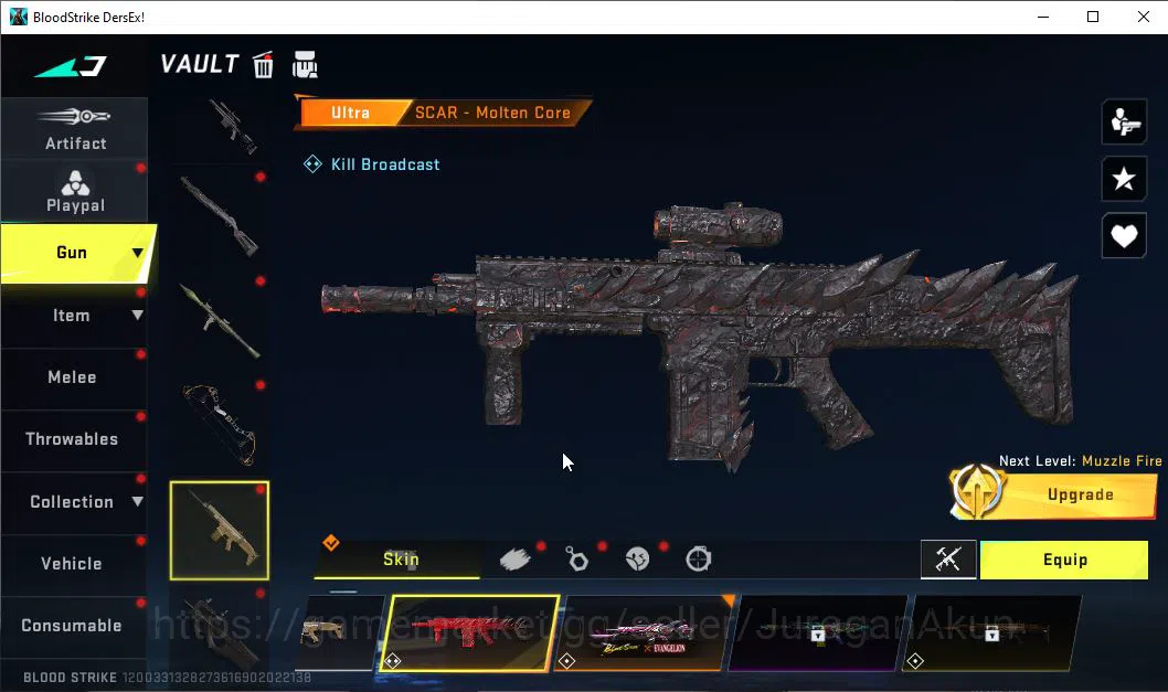 Blood Strike Accounts ASIA|18 ULTRA M4A1,Glock,Vector,KAG-6,SCAR,P90,AR9 image 12