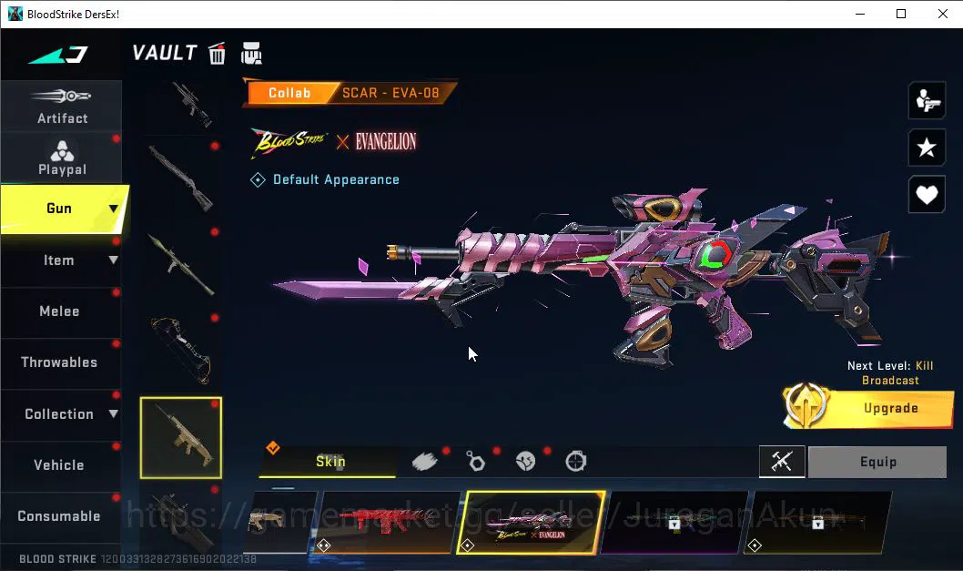 Blood Strike Accounts ASIA|18 ULTRA M4A1,Glock,Vector,KAG-6,SCAR,P90,AR9 image 13