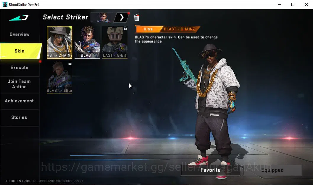 Blood Strike Accounts ASIA|18 ULTRA M4A1,Glock,Vector,KAG-6,SCAR,P90,AR9 image 3