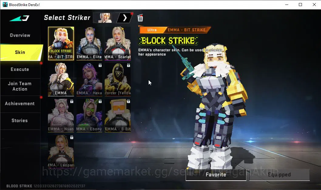 Blood Strike Accounts ASIA|18 ULTRA M4A1,Glock,Vector,KAG-6,SCAR,P90,AR9 image 4
