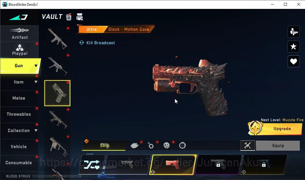 Blood Strike Accounts ASIA|18 ULTRA M4A1,Glock,Vector,KAG-6,SCAR,P90,AR9 image 6