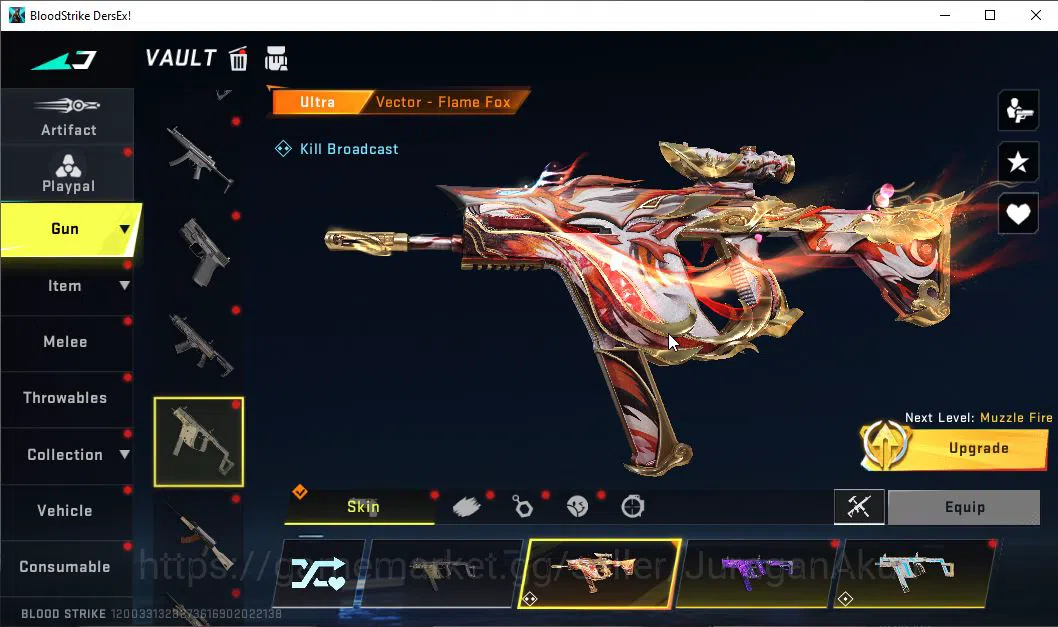 Blood Strike Accounts ASIA|18 ULTRA M4A1,Glock,Vector,KAG-6,SCAR,P90,AR9 image 7