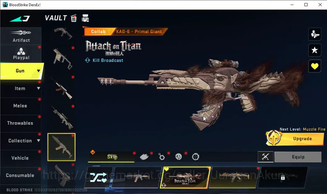 Blood Strike Accounts ASIA|18 ULTRA M4A1,Glock,Vector,KAG-6,SCAR,P90,AR9 image 8