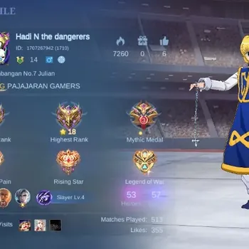 Mobile Legends: Bang Bang Accounts Others Global|Skin 57|Seasoned|HxH Julian,Blazing Aldous,Epic Gatotkaca+Selena,Special