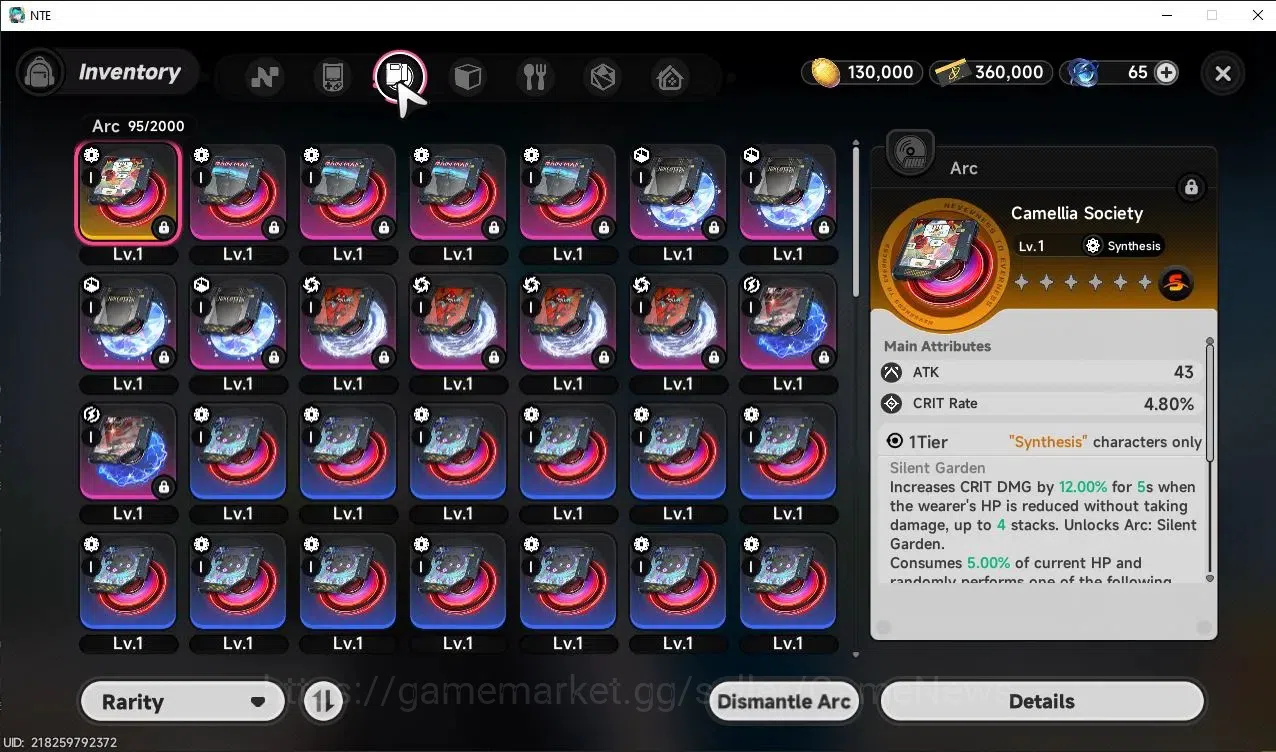 Neverness to Everness Accounts Global EU |HL 3| 4 SSR Hotori A1, Baicang+Sign, Jiuyuan, Daffodill +Livery |Orchid Breeze 13