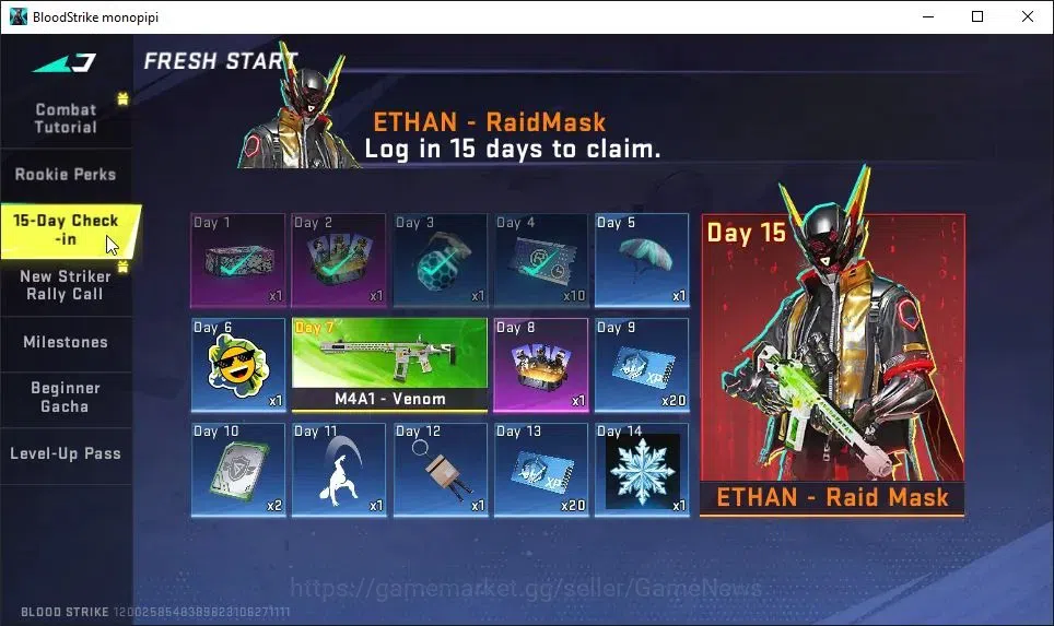 Blood Strike Accounts ASIA|Fresh Starter|ULTRA SKS-Elysium Lv 3|NetEase| image 10