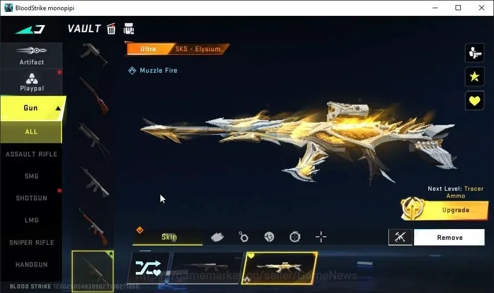 Blood Strike Accounts ASIA|Fresh Starter|ULTRA SKS-Elysium Lv 3|NetEase| image 3