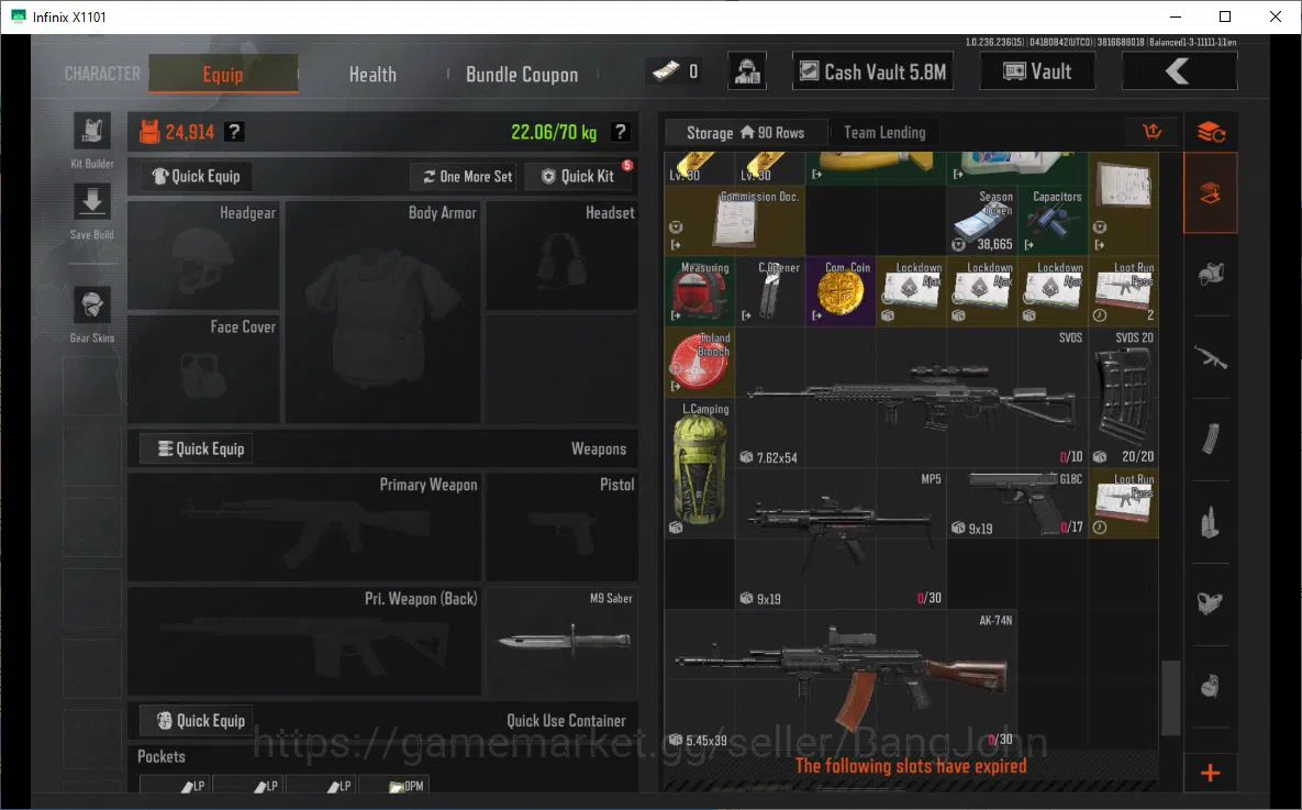 Arena Breakout Accounts MOBILE | LVL 30 | SV 10.4M | CV 5.8M | 7 WEAPON SK image 3