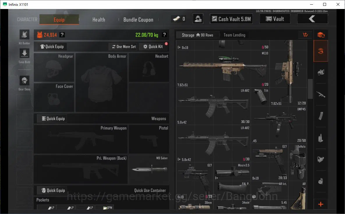 Arena Breakout Accounts MOBILE | LVL 30 | SV 10.4M | CV 5.8M | 7 WEAPON SK image 7