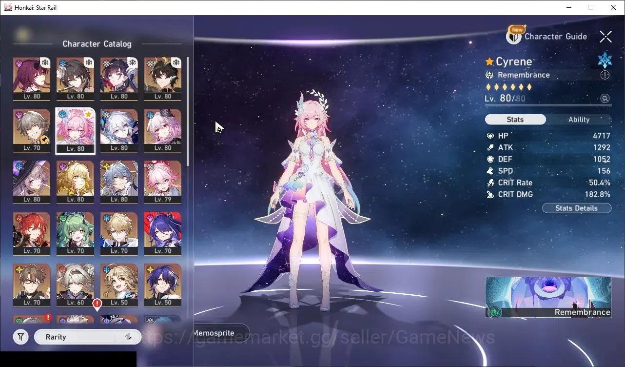 Honkai Star Rail Accounts Others Asia|TL 70|972 Jade|17 Limited| (Yao Guang)+Sign Evanescia,The Herta,Acheron,Firefly 1