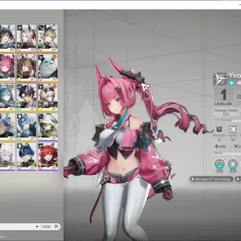 Arknights: Endfield Accounts ASIA|Lv 52|5 SSR 2 Limited + 8(6*Weap)|(Gilberta,Yvonne)|Ardelia+Sign,Pogra,Lifeng|Male