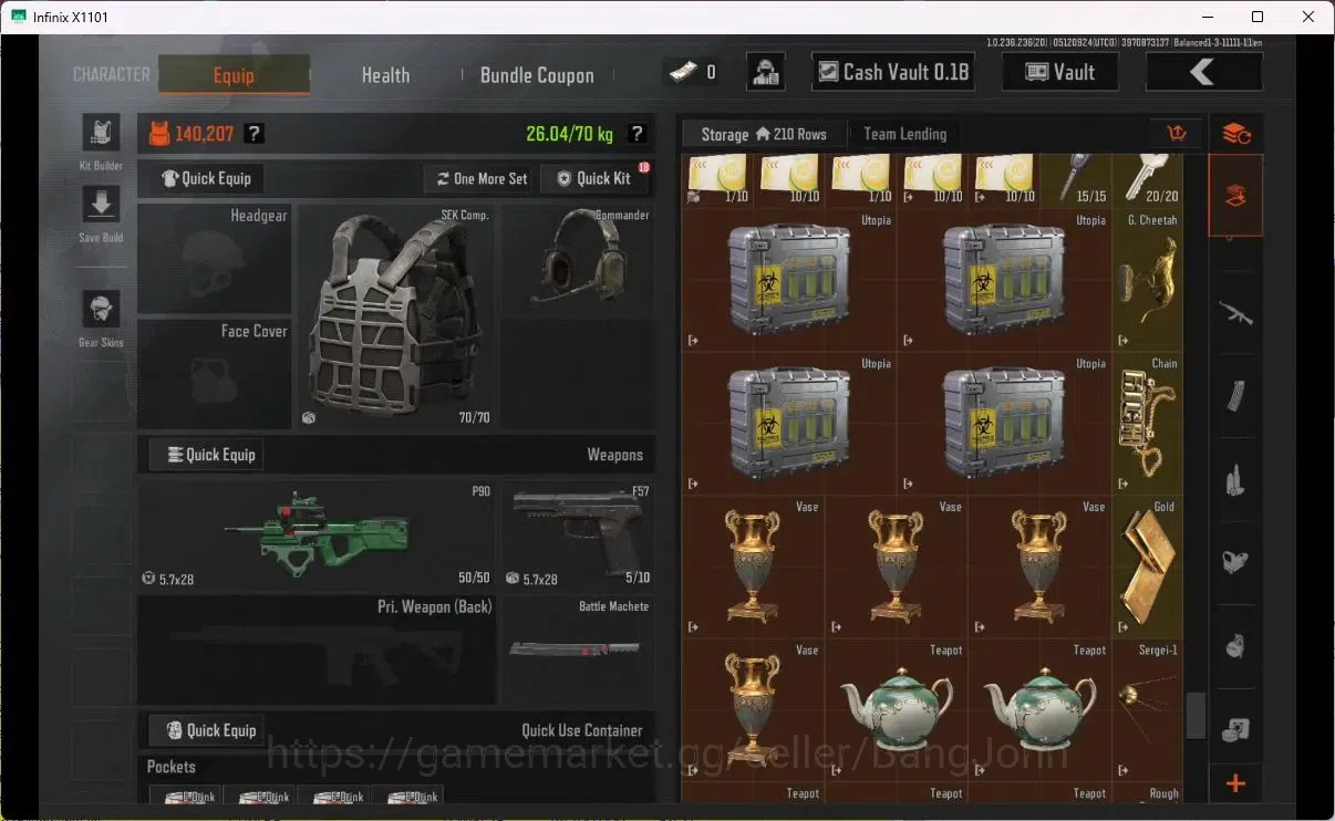Arena Breakout Accounts MOBILE Lvl 30 |SV 259,8M|CV 125,8M|MORE SKIN,DECRE image 5