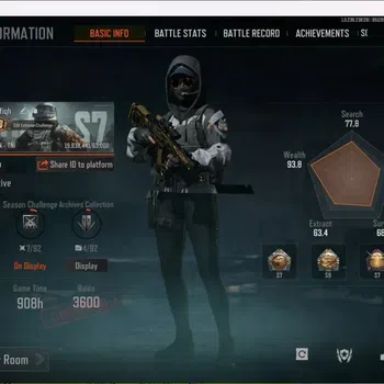 Arena Breakout High-End MOBILE Lvl 30 |SV 259,8M|CV 125,8M|MORE SKIN,DECRE image 1