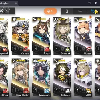 Arknights Accounts Mid-Tier Global|Lv2|48 total OP|1 Limited (Wang) 2x6 Star (Mon3tr)|Story TR8|BD UNSET|AK054B