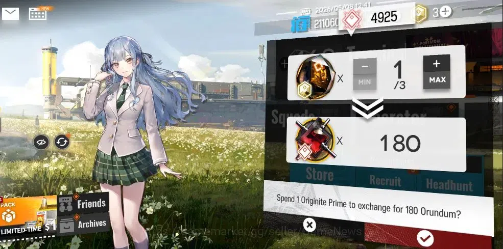 Arknights Accounts Lv 50|117 Op+12 Skin|4k+ Oru|4 Limited|Wis'adel P1 image 3