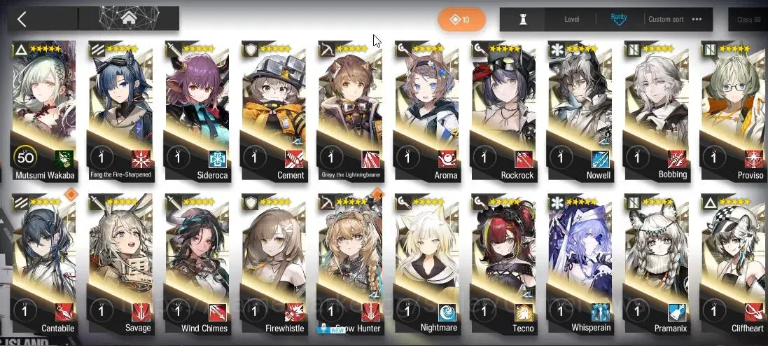 Arknights Accounts Lv 50|117 Op+12 Skin|4k+ Oru|4 Limited|Wis'adel P1 image 6