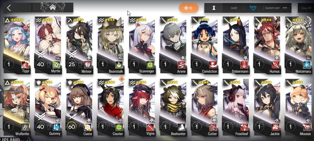 Arknights Accounts Lv 50|117 Op+12 Skin|4k+ Oru|4 Limited|Wis'adel P1 image 7