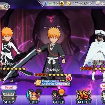 Bleach: Brave Souls Accounts High-End Global |110K BP+20K Orb|Fresh|Ichigo Renewed,TYBW22|Bambietta TYBW24|Yumichika