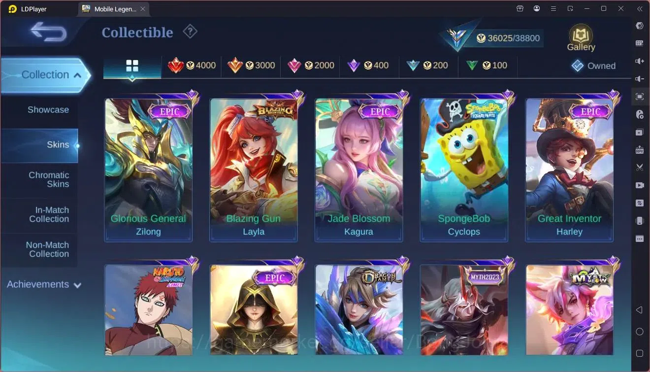 Mobile Legends: Bang Bang Accounts GLOBAL Hero 132 Skin 198|KOF Karina|Dtamer Kimmy|E image 9