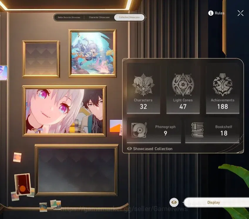 Honkai Star Rail Accounts Asia|TL 42|3 GCS|9 Limited|Castorice,Sparkle,Hyaci image 3