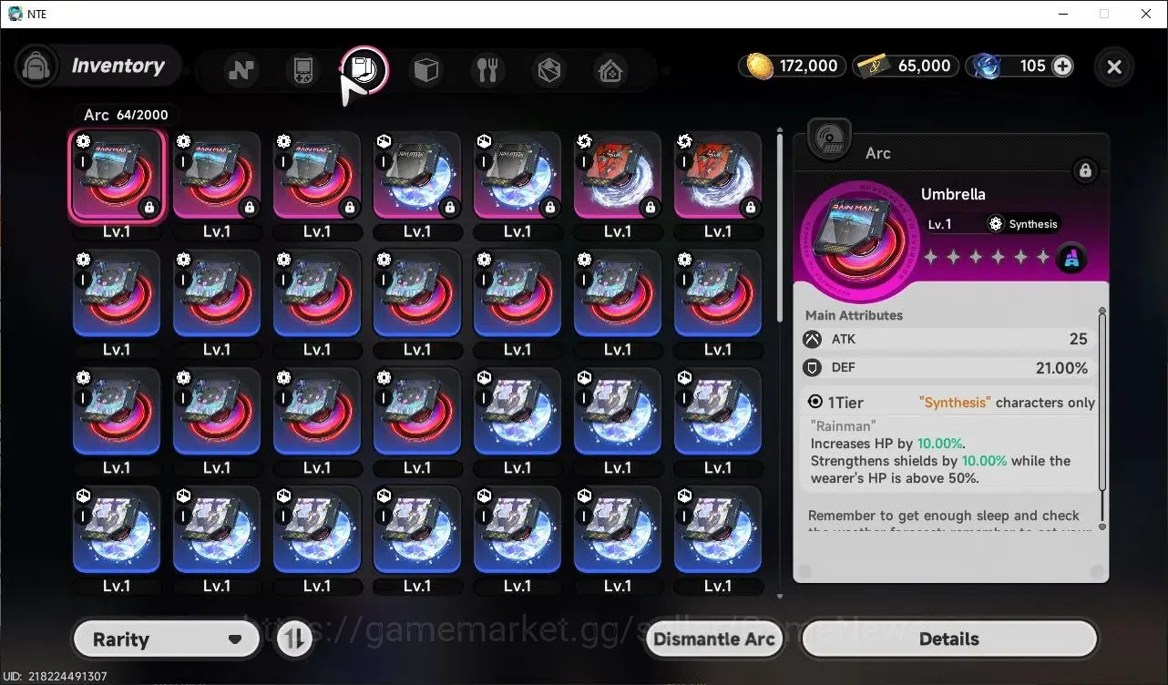 Neverness to Everness Accounts GLOBAL EU|HL 3| 4 SSR [Nanally,Sakiri,Baicang,Daffodill] +Livery |5 SR [Adler]|105 9