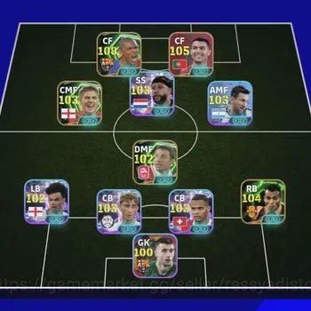 eFootball Accounts Legends & Iconic Players EFOOTBALL 2026 | EPIC SAMUEL ETOO,M VAN BOOMEL,M DEPHAY,ST SORLOTH,S GERARD,PACK