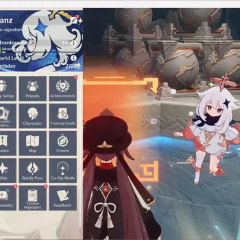 Genshin Impact Accounts Others ASIA |AR 34|2 Limit + 3 Charstd|Limit (Hu Tao,Columbina)|STD (Keqing C1,Qiqi,Tighanari)|MC