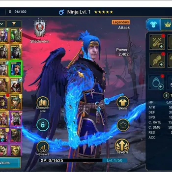 Raid: Shadow Legends Accounts Mid-Game Lv 17|691K Power|23 Legend(Artax,Ninja,Rathalos,Xenomorph,Ezio,Alice,Mc