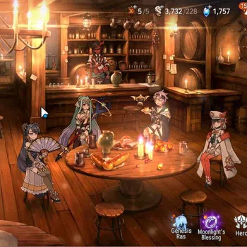 Epic Seven Accounts Limited Hero GLOBAL Unverif|New Era|5 ML(DB Senya, LW Peira, US Choux, EW Ludwig