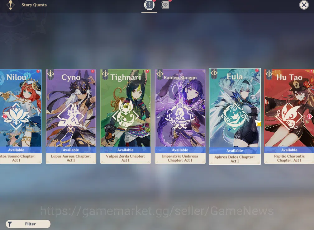 Genshin Impact Accounts ASIA|AR 53|5 Limited +1(*5Weapon)|Neuvillate,Arlec image 13