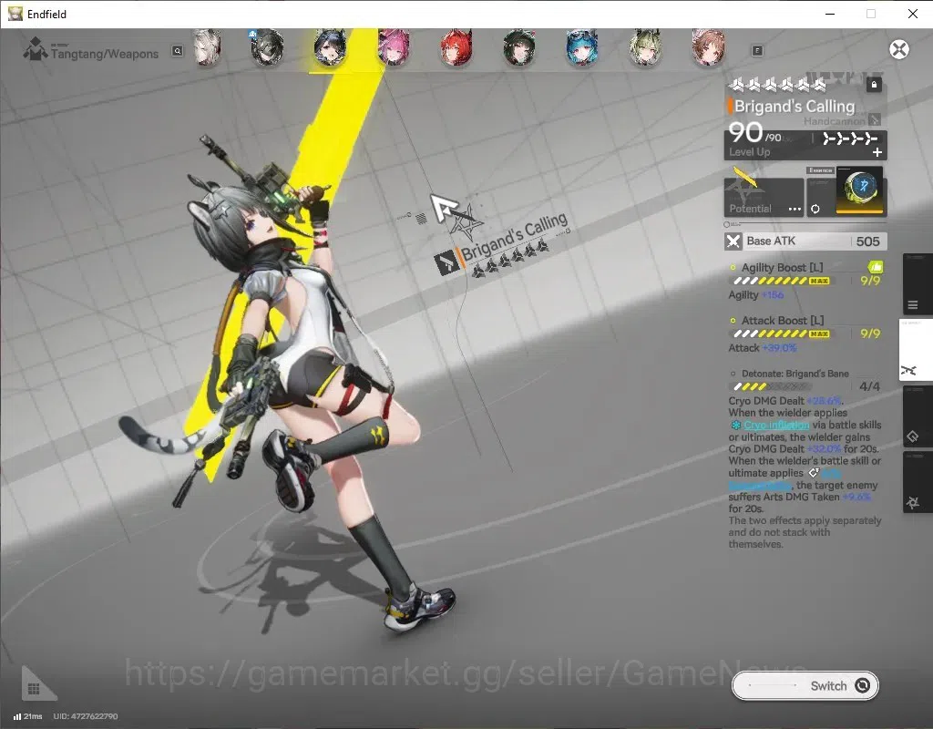 Arknights: Endfield Accounts ASIA|Ready Gacha|Lv55|Oro 10K|Ori 3