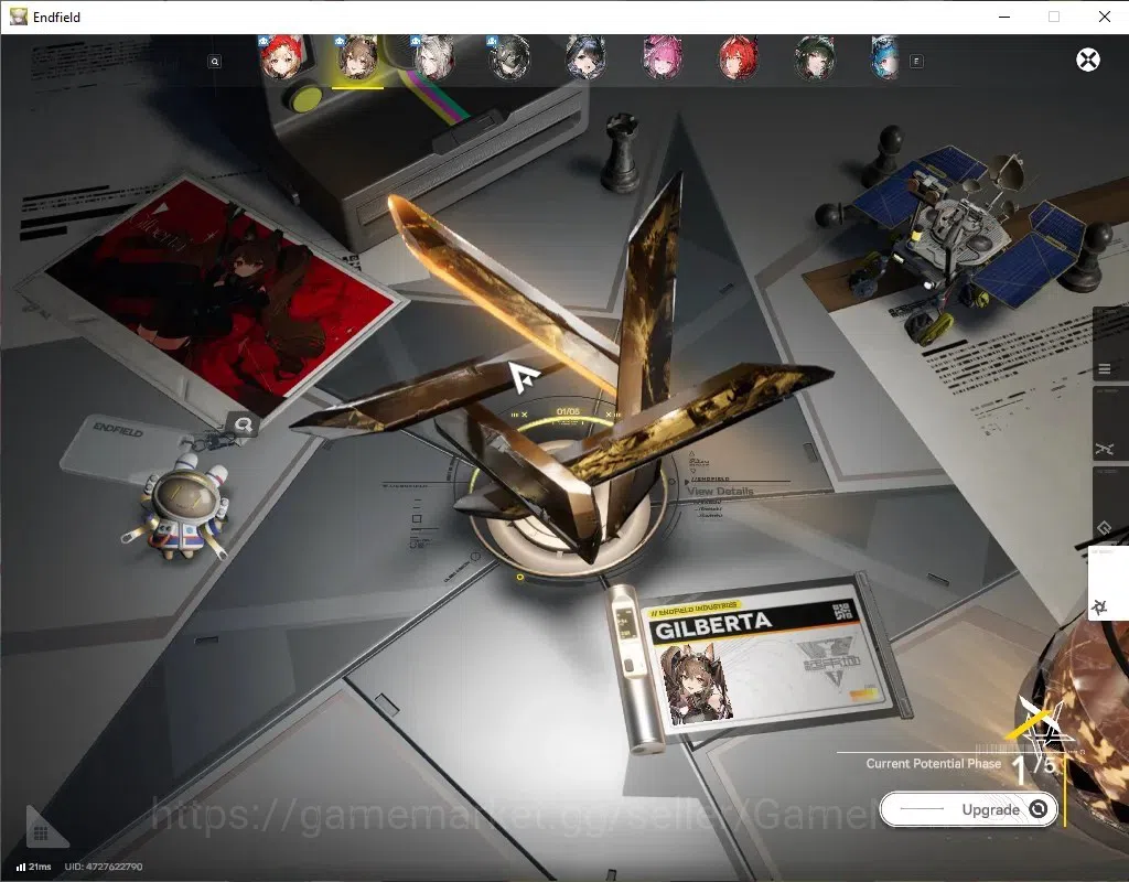 Arknights: Endfield Accounts ASIA|Ready Gacha|Lv55|Oro 10K|Ori 5