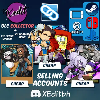 Brawlhalla Accounts Brawlhalla x12 Crossovers skins x11 normal skins and collector pack (You can link to your account)