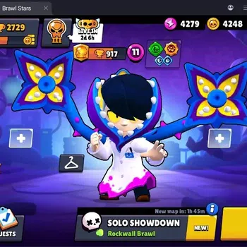 Brawl Stars Accounts Trophy 2729|24 Brawlers + 3 Buffies|1 Max(Nita)|2 Mythic(Tickoyaki,Tara),3 Epic(Shelly,Brock,Edgar),3S