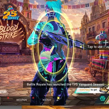 Blood Strike Accounts Collab Skin Asia|Collab Evangelion SCAR-08,MCX-00+ 14 Ultra