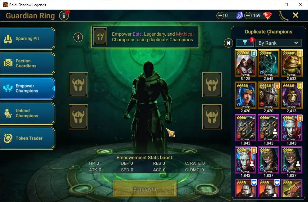 Raid: Shadow Legends Accounts Lv21 712K Power|20 Legend(Alice,Ezio,Ninja,Xenomor image 15