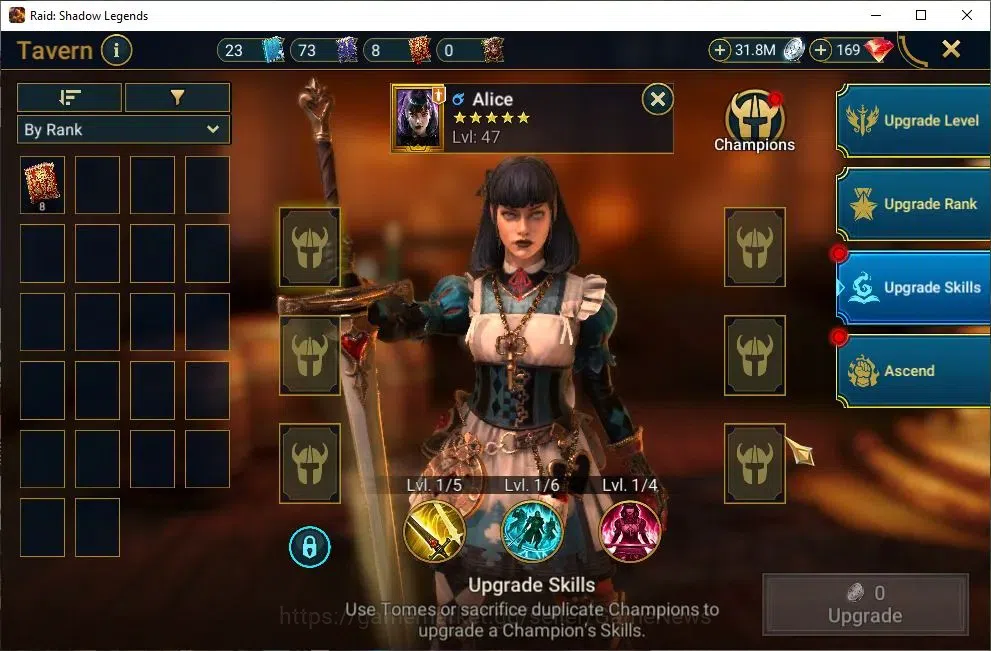 Raid: Shadow Legends Accounts Lv21 712K Power|20 Legend(Alice,Ezio,Ninja,Xenomor image 19